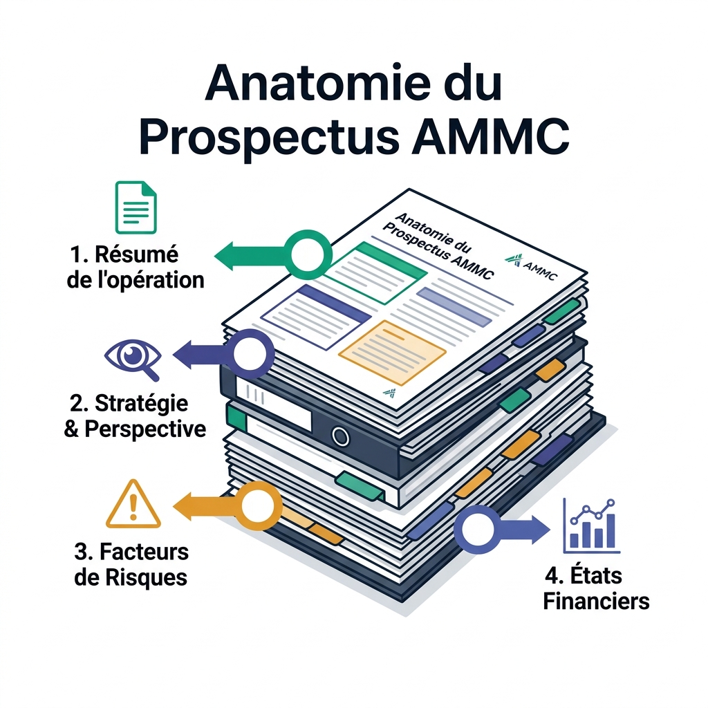Anatomie du Prospectus AMMC : Les 4 sections clés
