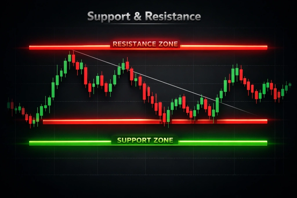 Support et Résistance : Repérer les zones d’achat