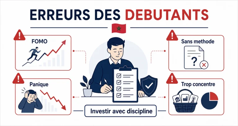 Erreurs fréquentes des investisseurs débutants au Maroc
