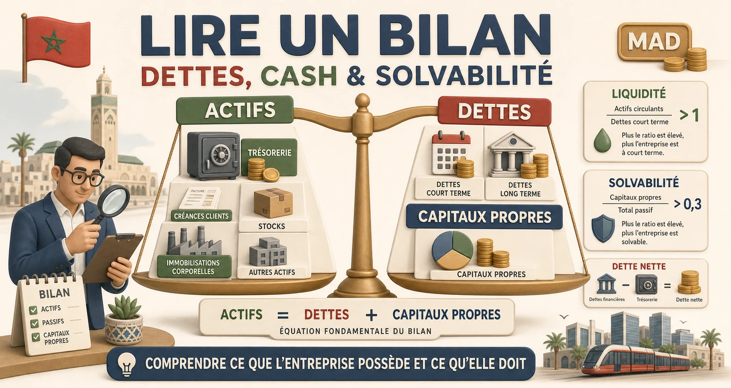 Lire un Bilan : Dettes, Cash et Solvabilité