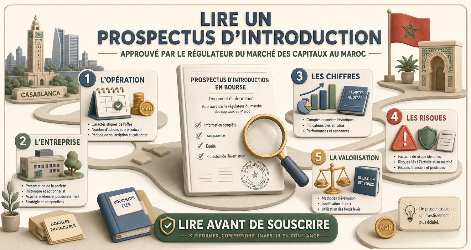 Comment lire un Prospectus d’Introduction (AMMC)