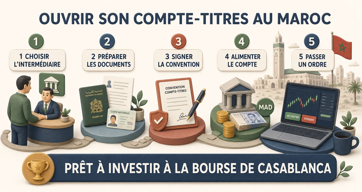 Ouvrir son Compte Titres au Maroc : Le Guide Pratique