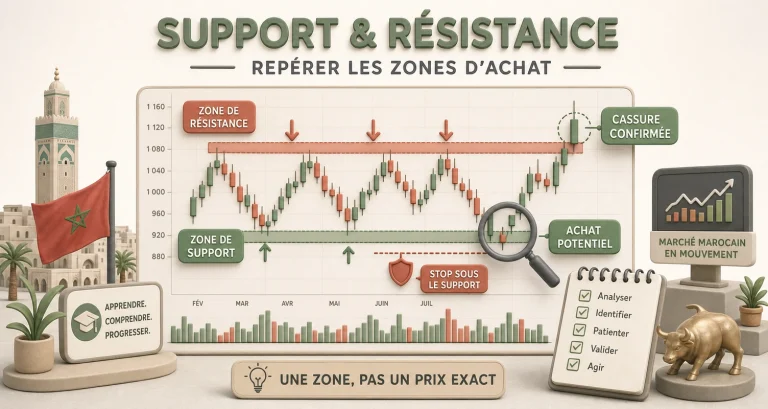 Support et Résistance : Repérer les zones d’achat